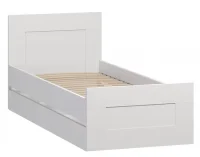 Кровать одинарная Сириус с ящиками 90х200 белый Кровать одинарная Сириус с ящиками 90х200 белый