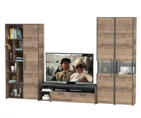 Модульная гостиная Трувор дуб гранж песочный/интра