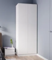 Шкаф двухдверный Мори МШ 800.1 белый Шкаф двухдверный Мори МШ 800.1 белый