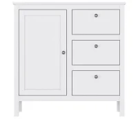 Тумба Ева (Хельга) KOM1D3S/95 белый Тумба Ева (Хельга) KOM1D3S/95 белый