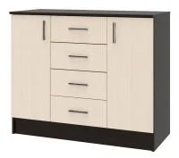 Комод София К1000 2Д венге/дуб белфорт Комод София К1000 2Д венге/дуб белфорт