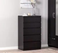 Комод Кастор 5 ящиков венге Комод Кастор 5 ящиков венге