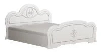 Кровать Каролина 1,6 белый глянец Кровать Каролина 1,6 белый глянец