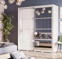 Шкаф-купе Крафт-6 ясень белый