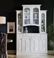 Буфет Лиза-2 4-х створчатый белый глянец Буфет Лиза-2 4-х створчатый белый глянец