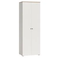 Шкаф для одежды Остин 13.336.02 белый шагрень/дуб крафт золотой