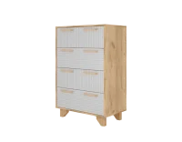 Комод Ньерд 700.5 дуб вотан/белый софт Комод Ньерд 700.5 дуб вотан/белый софт