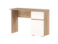 Стол письменный Гретта 1С1Я дуб крафт золотой/белый