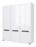 Шкаф Ацтека SZF3D/21/18 белый глянец