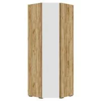 Шкаф угловой Хелен ШК-04 дуб крафт золотой/белый Шкаф угловой Хелен ШК-04 дуб крафт золотой/белый