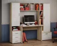 Уголок школьника Паскаль СТ-105 дуб сонома/белый