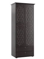 Шкаф 2-х дверный Престиж венге шоколад