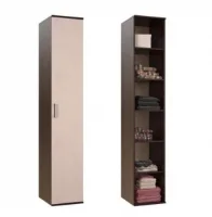 Пенал Белла венге/дуб беленый