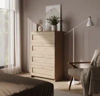 Комод Сириус 4 ящика дуб сонома Комод Сириус 4 ящика дуб сонома