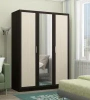 Шкаф Алекс венге/дуб беленый