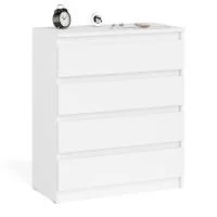 Комод четыре ящика МК 800.4 белый Комод четыре ящика МК 800.4 белый