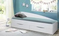 Кровать Фея-3 асимметричная 900х2000 белый Кровать Фея-3 асимметричная 900х2000 белый