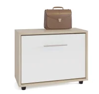Тумба для обуви ТП-1 дуб сонома/белый Тумба для обуви ТП-1 дуб сонома/белый