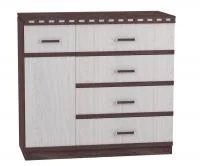 Комод 2 Ольга-13 ясень анкор темный/ясень анкор светлый Комод 2 Ольга-13 ясень анкор темный/ясень анкор светлый