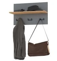 Вешалка Октава 15.14.01 серый графит