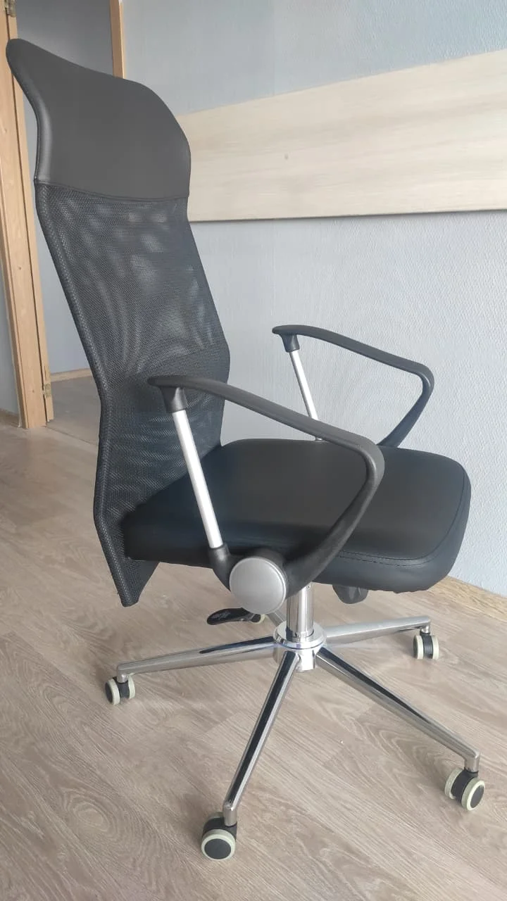 Кресло МС-040 Директ Лайт В хром черный Кресло МС-040 Директ Лайт В хром черный