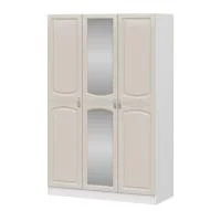 Шкаф Венеция ШК-3 белый/жемчуг