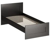 Кровать одинарная Сириус 90х200 венге Кровать одинарная Сириус 90х200 венге