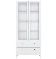 Шкаф-витрина Ева (Хельга) REG2W2S белый Шкаф-витрина Ева (Хельга) REG2W2S белый