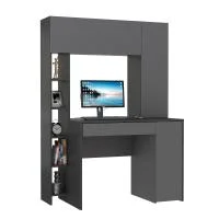 Стол компьютерный Комфорт 12.71 антрацит/тёмно-серый