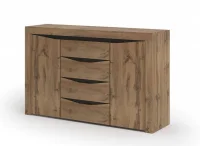 Комод Паола КМ 702 дуб крафт золото Комод Паола КМ 702 дуб крафт золото