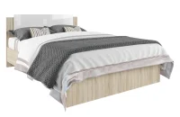 Кровать Софи дуб сонома/белый глянец Кровать Софи дуб сонома/белый глянец