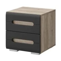 Прикроватная тумба Наоми ТБ-15 дуб каньон/графит Прикроватная тумба Наоми ТБ-15 дуб каньон/графит