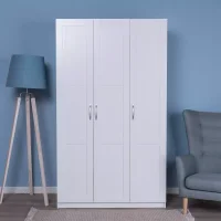 Шкаф Пегас 3 двери сборные белый