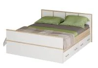 Кровать Сакура 1,6 дуб сонома/белый Кровать Сакура 1,6 дуб сонома/белый