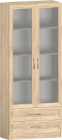 Шкаф-витрина Классика 7.24 дуб сонома