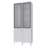 Шкаф-витрина Толедо ТШ-3 белый