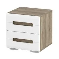 Прикроватная тумба Наоми ТБ-15 дуб каньон/белый глянец Прикроватная тумба Наоми ТБ-15 дуб каньон/белый глянец