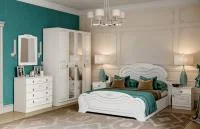 Спальня Александрина белый глянец Спальня Александрина белый глянец