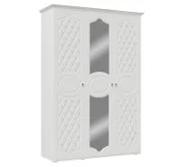 Шкаф 3-х створчатый Престиж белый