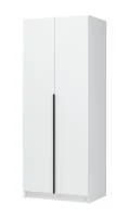 Шкаф 2-х створчатый Лион ШК-01 белый