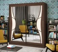 Шкаф-купе Элегант-1 2,0 венге