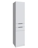 Шкаф Мадрид 0,5 с 2 ящиками белый