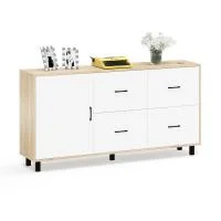 Комод 125-1704 дуб сонома/белый Комод 125-1704 дуб сонома/белый