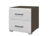 Тумба прикроватная Ненси венге/белый глянец Тумба прикроватная Ненси венге/белый глянец