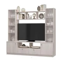 Центральная секция Зарина ЦС-01 ясень белый