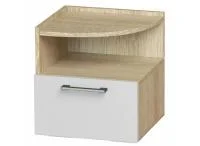 Тумба Белладжио ТБ-08 дуб сонома/ белый глянец Тумба Белладжио ТБ-08 дуб сонома/ белый глянец