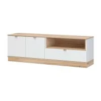 Тумба Юкки ТВ-1600 дуб делано/белый