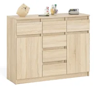 Комод с ящиками и дверками МК 1200.4 дуб сонома Комод с ящиками и дверками МК 1200.4 дуб сонома