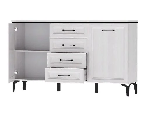 Комод Шарм К-3 ясень анкор светлый/рамка Комод Шарм К-3 ясень анкор светлый/рамка