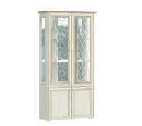 Шкаф-стекло Парма сандал светлый Шкаф-стекло Парма сандал светлый